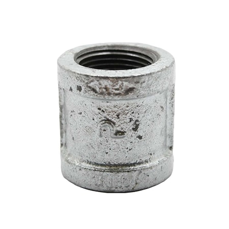 Thrifco Plumbing 1/8 Inch Galvanized Steel Coupling 5218017